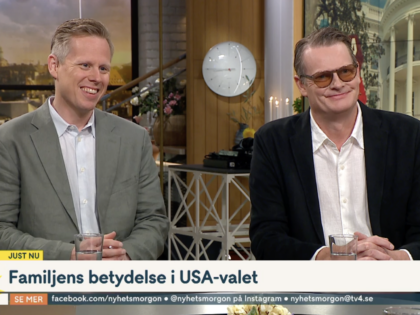 Kommenterar händelser i USA och dess påverkan på valet i TV4 Nyhetsmorgon